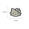 Acessórios Florais para Sapatos Croc DIY Removíveis Gatinho Planeta Estilo Doce e Descolado Fivela de Flor Acessórios Livrinho Vermelho Peça Única