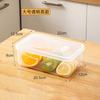 Sub-empaque para exteriores Caja Bento para Sushi Caja de Plástico Sellada para Almacenamiento de Alimentos con Tapa Transparente Grado Alimenticio Caja para Conservación de Fruta