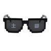 Gafas de Sol Mosaico Estilo TikTok Fiesta Gafas de Sol Anime Minecraft Personalidad Gafas de Sol Pixeladas