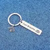 Llavero de Yoga Solo respira Colgante de Loto Colgante Casual para Bolsa Deportiva Souvenir