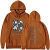 Sudadera Holgada Casual de Manga Larga Gris del Tour Time de Taylor Swift Transfronterizo