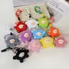 Lindo Llavero Colgante de Piel Sintética de Conejo Mink Estilo Ins Muñeco de Peluche Juguete Adorno para Mochila Bolso Regalo para Coche
