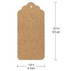 Etiqueta de Papel Kraft en Blanco de 350g Tarjeta Colgante Cuerda de Cáñamo 10,000 Tarjeta Blanca Tarjeta Negra Marcapáginas Pegatina de Etiqueta para Snacks Hecho a Mano