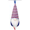 Boneca Sem Rosto de Dia da Independência Transfronteiriça Pendurada Boneco Anão Duende do Dia Nacional dos EUA Pequeno Pendente