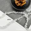 Xingtai Grava de Cristal Cuentas Sueltas Pulsera Aretes Collar Piedra Mineral Natural en Bruto Accesorios Hechos a Mano Piedra Natural Perforada