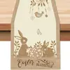 El Mantel más Vendido de Amazon de Conejo de Pascua y Huevo para Mesa de Restaurante Decoración de Mesa para Fiesta Festiva Hogar Mantel