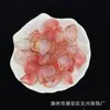 15*22mm Gelatina Dos Tonos Estampado en Caliente Pétalos de Loto Hecho a Mano DIY Accesorios para Joyería Accesorios Suministro de Celebridad de Internet Stock Disponible