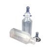 Biberón desechable de fábrica biberón para recién nacido biberón de plástico 100 ml biberón de almacenamiento biberón con tetina de silicona
