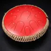 Serie Acero de Titanio Lurut Tambor Etéreo de 15 Tonos Tambor de Lengua de Acero de 14 pulgadas Tambor para Aliviar el Estrés Tambor Hueco Colorido Instrumento de Percusión para Adultos
