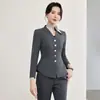 Traje de Negocios Otoñal para Mujer de Manga Larga 2026, Ropa de Trabajo para Joyería de Alta Gama