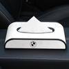 Caja de pañuelos de gamuza aplicable a BMW, caja de pañuelos colgante, caja del reposabrazos de la consola central, decoración creativa para el interior del coche