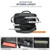 Mochila de Piel Genuina para Hombre de Gran Capacidad Capa Superior Piel de Vaca Mochila Casual para Viaje Moderna Tendencia Bolso Escolar Estilo Coreano Bolsa para Computadora