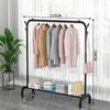 Perchero de Piso para Dormitorio Plegable para Interior Perchero Fresco para Ropa Hogar Sencillo Barra para Colgar Ropa Artefacto para Edredones Habitación