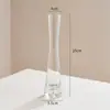 Vaso de Flores Pequeno, Recipiente Transparente Hidropônico para Flores, Garrafa de Vidro de Boca Estreita Estilo Ins Nórdico, Decoração Simples para Arranjo Floral
