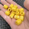 Cuentas Perforadas de Cera de Abeja Cuentas Sueltas Amarillo Aceite de Pollo Cera de Abeja Paspartú Pulsera Collar Accesorios de Joyería Cuentas Cuentas Hechas a Mano Venta al por Mayor