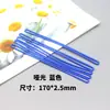 En stock 170*2.5mm Cordón de Etiqueta de Equipaje de Color Ecológico Mate Cordón para Tarjeta de Embarque Cordón para Tarjeta de Identificación 8 Colores