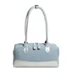 Bolsa de Ombro Color Block Vintage Transfronteiriça 2025 Design Coreano de Nicho Bolsa de Ombro Cruzada para Mulheres