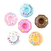Accesorios Funda para Teléfono Móvil Juguete de Comida Artificial Donut Accesorios de Resina Material Cabeza DIY Pegamento de Crema Accesorios para Zapatos Ropa Bolsas