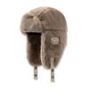 Estilo Coreano Forrado de Felpa Engrosado para Mujer Otoño e Invierno Viento del Noreste Resistente al Viento Protección para Orejas Protección para Cuello Invierno Forrado de Felpa Cálido Montar en Coche Eléctrico Lei Feng
