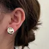 Liquidación de JoyeríaAretes de Plata S925 para Mujer, Modernos y Versátiles, Pendientes Populares para Puestos del Mercado Nocturno