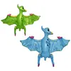 Nuevo Globo de Película de Aluminio con Forma de Dinosaurio Ensamblado 3D Juguete para Niños Globo Decorativo de Fiesta de Cumpleaños de Dinosaurio de Dibujos Animados