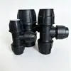 Codo reductor de conexión rápida de PE 1/2 pulgada 3/4 pulgada 1/4 pulgada sin fusión por calor tubería de agua codo reductor conector rápido conversión conector rápido