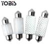 Luz LED de lectura para coche Yobis lámpara de matrícula presión amplia 12V-24v lámpara de cerámica doble punta 31mm36mm39mm41
