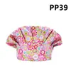 Gorro Hinchado Estampado Algodón Puro Gorro Quirúrgico Europeo y Americano Ajustable Gorro de Enfermera Gorro Sanitario Para Hombres y Mujeres Lindo Gorro Antipolvo de Doctor