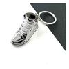 Chaveiro Pingente Sapatos de Basquete Estéreo AJ Modelo de Sapato Galvanizado Boneca Enfeites de Sapato Feitos à Mão Joias Caixa Surpresa