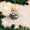 Nuevo Acrílico Transfronterizo Decoración de Animales Lindos Colgante Pequeño Decoración para el Hogar Gato