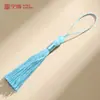 Pingente Pequeno com Borla de 7cm com Contas, Decoração de Borla para Marcador de Página Estilo Vintage, Acessório para Pendurar, Pingente, Atacado