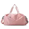 Suministro de Comercio Exterior Separación de Seco y Húmedo Bolsa de Gimnasio para Hombres y Mujeres Entrenamiento con Zapatos Resistente a Salpicaduras Gran Capacidad Bolsa para Viajes Cortos
