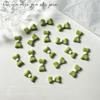 Nuevo mini lazo brillante para uñas, joyería luminosa de color, pequeño lazo, accesorios para uñas DIY.