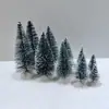 Mini Árboles de Navidad Adornos de Escritorio, Variedad Transfronteriza de Paquetes Combinados de Árboles de Navidad Pequeños, Bolsas de Tamaños Mixtos de 4-15 Árboles