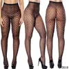 Medias de rejilla europeas y americanas, moda para chicas, tatuajes sexys, encaje, fotos corporales, encaje jacquard, comercio exterior hueco