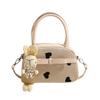 Bolso Cuadrado Pequeño de Mano de Moda de Gama Alta para Mujer Verano 2024 Bolso de Hombro Casual Estilo Coreano Mochila Cruzada Linda