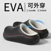 Pantuflas de Algodón para Hombre para Uso en Exteriores Nuevo Estilo 2026 Otoño/Invierno Pareja Interior Hogar Cálidas Espesadas Felpa Punta Cerrada Pantuflas de Algodón para Mujer