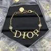 [Actualizado Continuamente] Pulsera de Letras Cd Dior/Dior Versión de Lujo para Mujer, Réplica Exacta, Fotos Reales, Pulsera de Nariz de Cerdo al por Mayor
