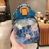 Vaso de Agua de Celebridad de Internet para Niñas de Alto Valor 2022 Nuevo Verano Lindo Estudiante Sencillo Portátil Gran Capacidad Hervidor con Pajita