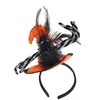 Accesorios de Fiesta de Disfraces del Festival de Fantasmas de Halloween Aro de Cabeza de Calabaza Araña Murciélago Calavera Sombrero de Bruja Aro para el Cabello Hebilla para la Cabeza