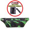 Atacado de fábrica bolsa de cintura justa camuflada xadrez cor sólida carteira simples esportiva invisível leve portátil para celular porta-moedas