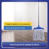 Limpeza de piso esfregão hospitalar hotel comercial branco mop cera esfregão removível combinação piso esfregão utensílios de limpeza