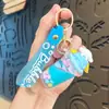 Jalea de Arena Líquida Infundida con Aceite Frijol de Gelatina Sanrio Taza de Té con Leche Llavero Colgante de Bolsa Acrílico Decoración de Llavero Pequeño Regalo
