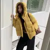 Nuevo Estilo Otoño/Invierno 2026 Chaqueta Corta Casual de Plumas de Pato 90% para Mujer, Abrigo Casual de Moda Engrosado Versátil
