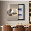 [Frete Grátis] Pintura Decorativa Moderna de Luxo Leve para Caixa de Medidor Elétrico Versão Vertical para Sala de Estar para Cobrir a Caixa de Interruptor Elétrico, Não Requer Furação