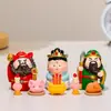 Doce Signos del Zodiaco Dibujos Animados Buda Muñeco de Resina Adornos Zhong Kui Escritorio Estación de Trabajo Hada Decoración Adornos