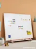 Pizarra magnética para niños, pizarra pequeña para el hogar, pizarra para grafiti sin polvo para bebés, pizarra blanca tipo soporte para escribir, borrable con pincel