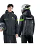 Conjunto Separado de Impermeable y Pantalón de Lluvia Traje de Ciclismo para Hombres y Mujeres, A Prueba de Tormentas para Ciclistas, Versión Ligera para el Trabajo y el Senderismo