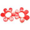Poliuretano rojo para verter pad de ciruela acoplamiento de ciruela tipo MT pad de ciruela gran cantidad en stock