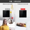 Interruptor inteligente de parede Zigbee de fio único para incêndio, touch, sem capacitivo, fixação magnética na parede, app, voz, temporização